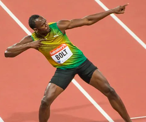 Usain Bolt - corredores mais rápidos do mundo