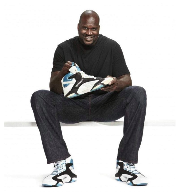 SHAQUILLE O'NEAL -  shoe size 
