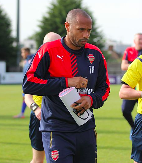 Thierry Henry is a French footballer who plays for FC Barcelona (France)